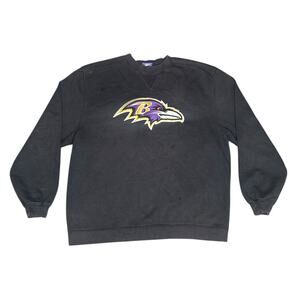 Vintage Reebok Baltimore Ravens NFL Logo Crewneck Sweatshirt